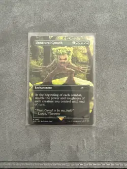 Unnatural Growth (Rainbow Foil) Secret Lair Drop Foil - Image 1