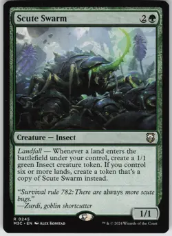 Scute Swarm R Commander: Modern Horizons 3 245 NM - Image 1