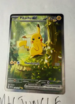 Pikachu ex 276/217 Special Illustration Rare ME: Ascended Heroes Pokemon NM - Image 1