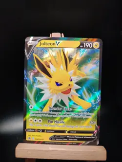 Jolteon V SWSH151 Ultra Rare Holo Promo - Pokemon Black Star Promo - Image 1