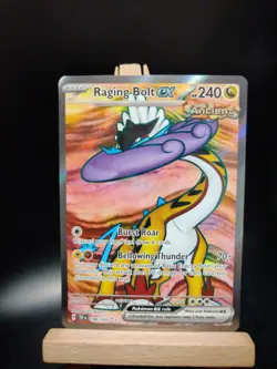 Raging Bolt ex 196/162 Temporal Forces Full Art Ultra Rare Pokemon TCG NM/M - Image 1