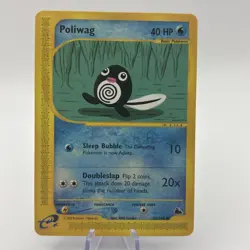 Vintage Pokemon - Skyridge - Poliwag - 87/144 - Non Holo - NM-M - Image 1