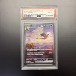 Pokemon TCG - S&V 151 - Charizard ex - 199/165 Holo - SIR - PSA 8 NM/MT - Image 1