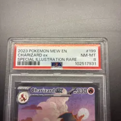 Pokemon TCG - S&V 151 - Charizard ex - 199/165 Holo - SIR - PSA 8 NM/MT - Image 3
