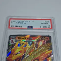 Pokemon TCG Charizard ex 009/049 Sv Deck Set Holo Japanese PSA 10 - Image 2