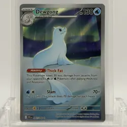 Pokemon TCG Phantasmal Flames Dewgong #097/094 Illustration Rare LP+ - Image 1