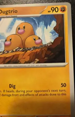 Dugtrio 104/197 Uncommon Scarlet & Violet: Obsidian Flames Pokemon TCG - Image 3