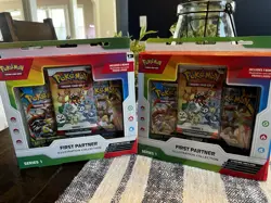 POKEMON First partner Illustration Collection Series 1 - Sealed (2 Boxes) - Image 1