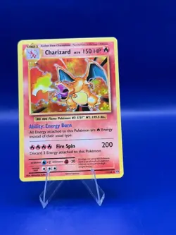 Pokemon Charizard XY Evolutions Holo Rare 2016 #11/108 Near Mint Condition - Image 1