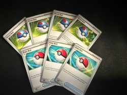 Great Ball & Poke Ball Trainer Lot 7x Pokemon TCG Deck Building Staple NM - Image 1