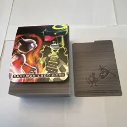 Vintage 2005 Japanese Pokemon TCG EX Delta Species Deck Box w/ Rayquaza & Mewtwo - Image 1
