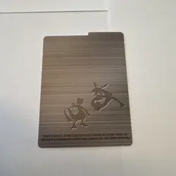 Vintage 2005 Japanese Pokemon TCG EX Delta Species Deck Box w/ Rayquaza & Mewtwo - Image 5