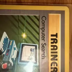 Pokemon TCG Computer Search 71/102 - Base Set Unlimited Rare Trainer - MP - Image 3