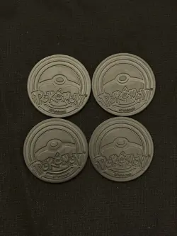 Pokemon TCG Flip Coin Set - Pikachu Victini Genesect Fennekin - Image 4