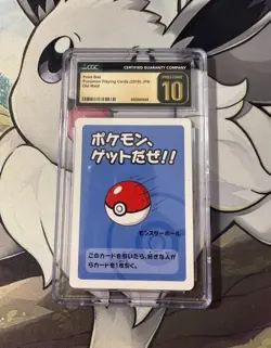 Pokemon Old Maid Get Pokemon! CGC Pristine 10 Japanese Pokemon Center Babanuki - Image 1