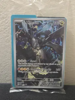 Pokemon N's Zekrom Ascended Heros ETB Promo Sealed - Image 1