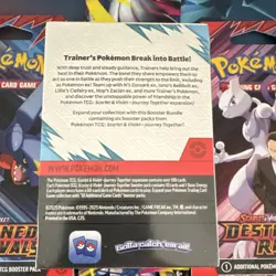 Pokemon Bundle - Journey Together Booster Bundle + 2x Rivals + 2x Mega Evo Packs - Image 5