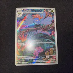 Pokemon Gloom Full Art Illustration Rare Holo 198/197 SV03 Obsidian Flames - Image 1
