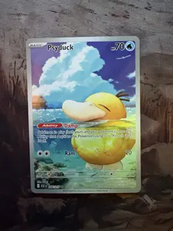 Pokemon TCG Psyduck 226/217 Illustration Rare Near Mint Ascended Heroes English - Image 1