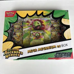Pokemon Mega Evolution Ascended Heroes Mega Meganium EX Box New Sealed English - Image 1