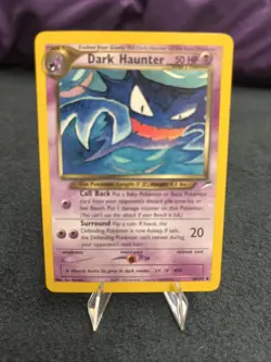 2000 Pokemon Dark Haunter 36/82 Team Rocket Uncommon Vintage WOTC LP - Image 1
