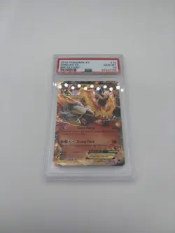 PSA 10 2016 POKEMON XY BREAKPOINT #14 EMBOAR EX - Image 1