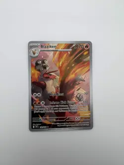 Blaziken 192/182 Sv10: Destined Rivals Holo Illustration Rare Pokemon NM - Image 2