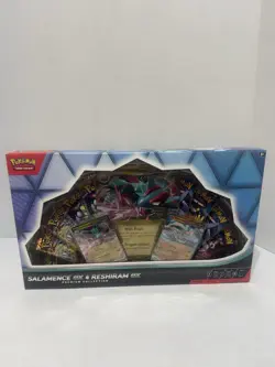 Pokemon TCG Salamence ex & Reshiram ex Premium Collection Box Sealed New - Image 1