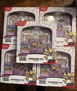 Pokemon TCG (5X) Scarlet &Violet 151 Alakazam Ex Boxes Sealed! (20 Packs Total) - Image 2