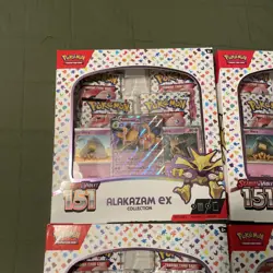 Pokemon TCG: Scarlet & Violet—151 Collection—Alakazam ex NEW SEALED - Image 2