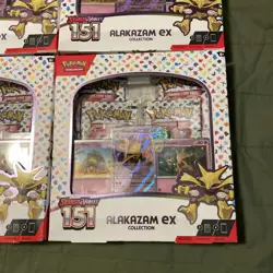 Pokemon TCG: Scarlet & Violet—151 Collection—Alakazam ex NEW SEALED - Image 4