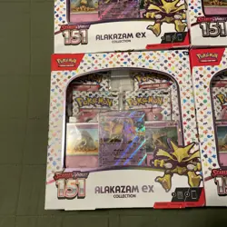 Pokemon TCG: Scarlet & Violet—151 Collection—Alakazam ex NEW SEALED - Image 5