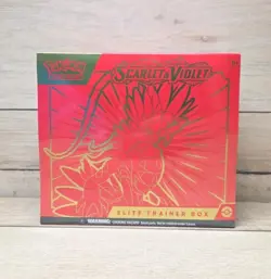 Scarlet And Violet Base Set Elite Trainer Box ETB Pokemon TCG - Sealed - Image 1