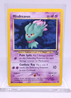 Pokemon Misdreavus Black Star Promo 39 WOTC - Image 1
