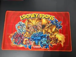 Yu-Gi-Oh Playmat - Looney Tunes - Zoned - Dark Magician , Slider, Ra, Blue Eyes - Image 1