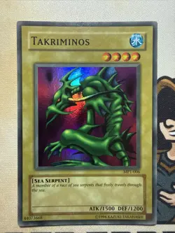 Takriminos - MP1-006 - Super Rare - Unlimited Edition - Yugioh LP - Image 2