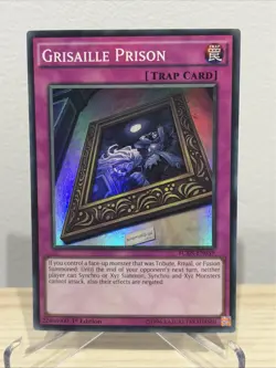 Yugioh! Grisaille Prison - 1st edition Super Rare - FUEN-EN059 - NM - Image 1