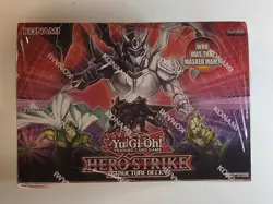 YUGIOH TCG! Structure Deck: HERO Strike Box of 8 Decks Unlimited Display - Image 2