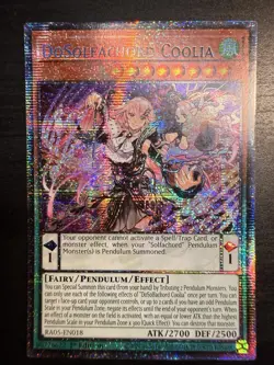 DoSolfachord Coolia (STARLIGHT RARE) RA05-EN018 (NM) 1st Ed Yu-Gi-Oh! Konami - Image 1