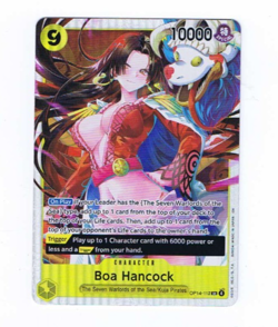 Bandai Boa Hancock OP14-112 SR Full Art Foil Character English NM - Image 1