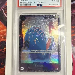 Bandai One Piece CCG Treasure Cup Laboon EB01-048 Top 64 Holo EN 2025 PSA 10 - Image 2
