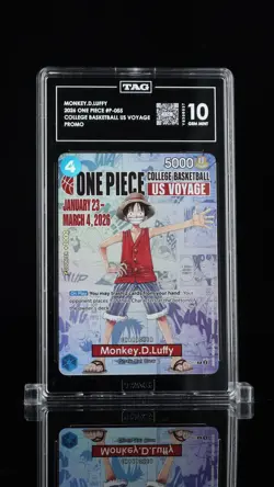 TAG 10 - 2026 One Piece EN College Basketball US Voyage #055 Monkey D. Luffy - Image 1
