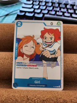 One Piece TCG Girl English Non-Foil P-096 NM - Image 1