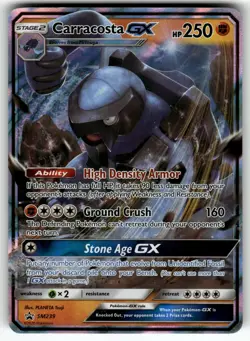 Carracosta GX - SM239 Holo Promo Sun & Moon Promo Pokemon Near Mint - Image 1