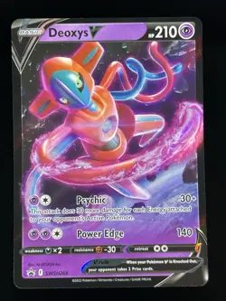 Deoxys V-Pokemon-SWSH: Sword & Shield Promo Cards-Holo-SWSH266 - Image 1