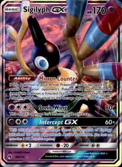 Sigilyph GX 98/214 Holo - Pokemon SM - Lost Thunder - LP - Image 1