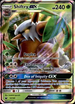 Shiftry GX 14/168 Holo - Pokemon SM - Celestial Storm - NM - Image 1