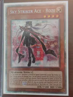 Yugioh Sky Striker Ace - Roze Starlight Rare IGAS-EN020 & 3 Ultimate Rare Rayes! - Image 2