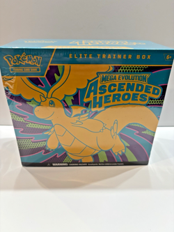 Pokemon TCG Mega Evolution Ascended Heroes Elite Trainer Box ETB Sealed READ DES - Image 1