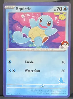Pokemon My First Battle - Blue Front Border Squirtle STAMPED NM💧 - Image 1